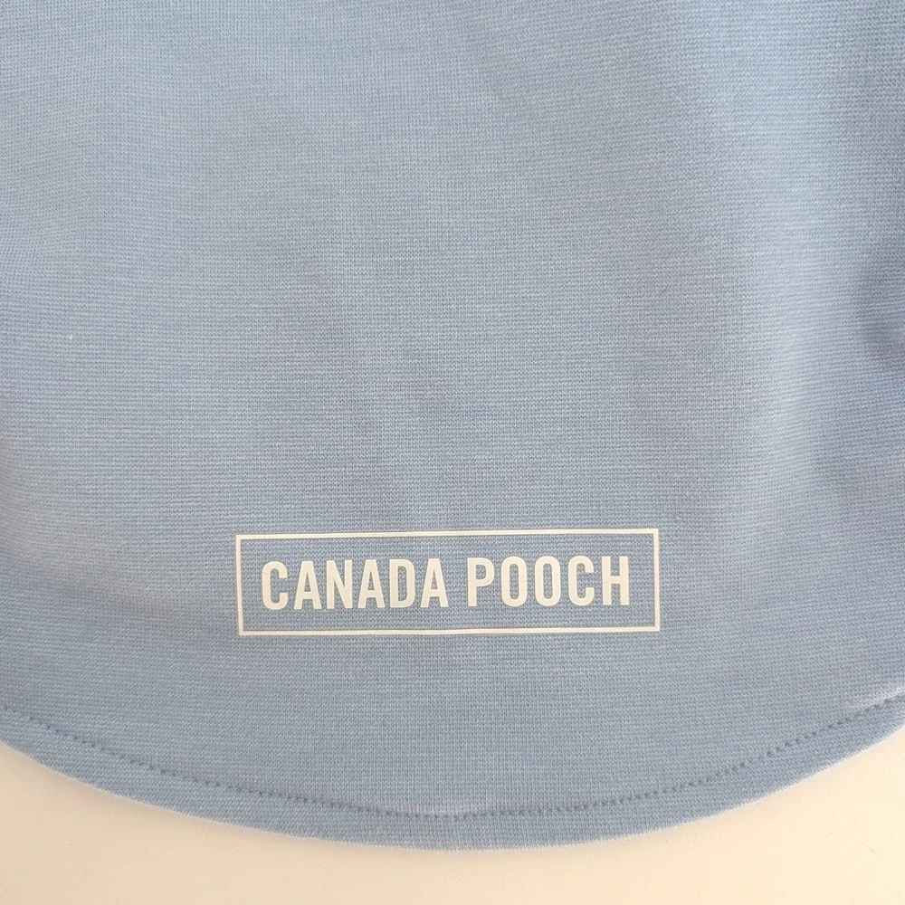 Canada Pooch Weighted Calming Vest Dog XL Blue Anxiety Relief Soothing Thunder